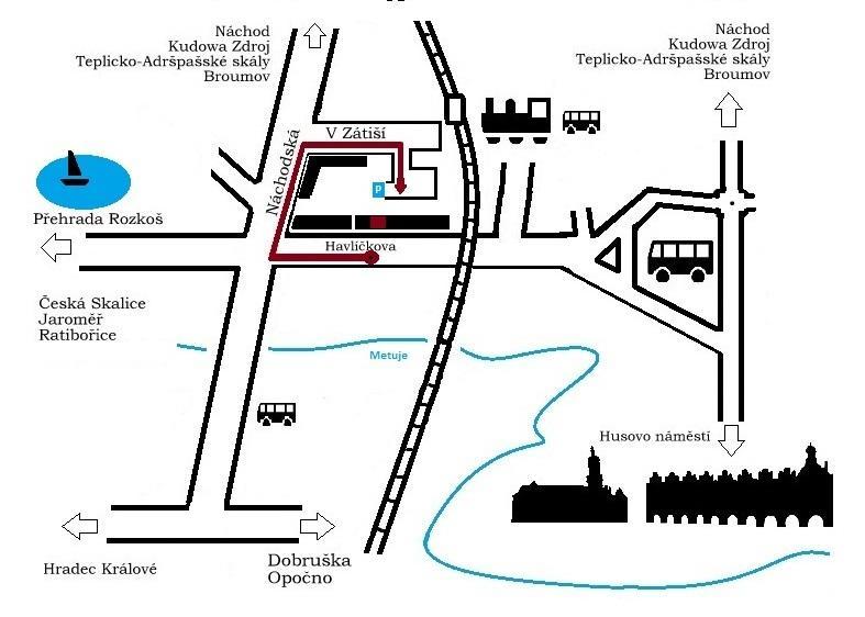 Апартаменты Privat Novac Нове-Место-над-Метуйи Экстерьер фото